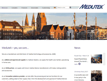Tablet Screenshot of medutek.com